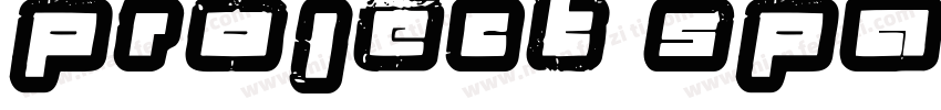 project space字体转换